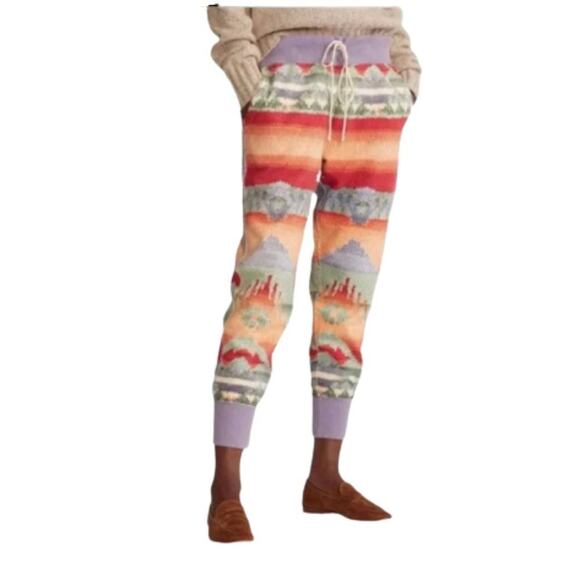 Polo Ralph Lauren Aztec Southwestern fleece sweat pants size XXL - Picture 2 of 12